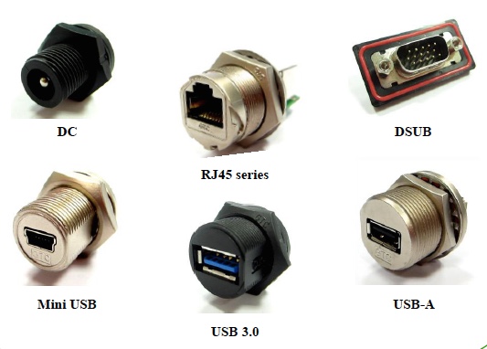 GTC Panel mount connectors
