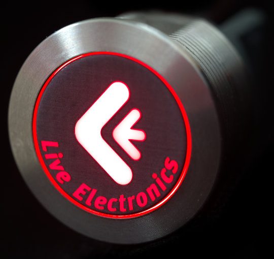 Live Electronics, Laser Etched Switch, Schurter Switch