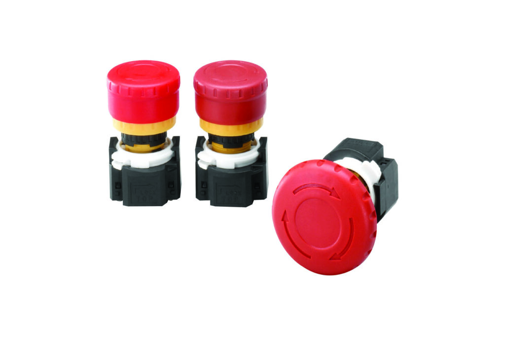 New IDEC E-stops boost machine safety