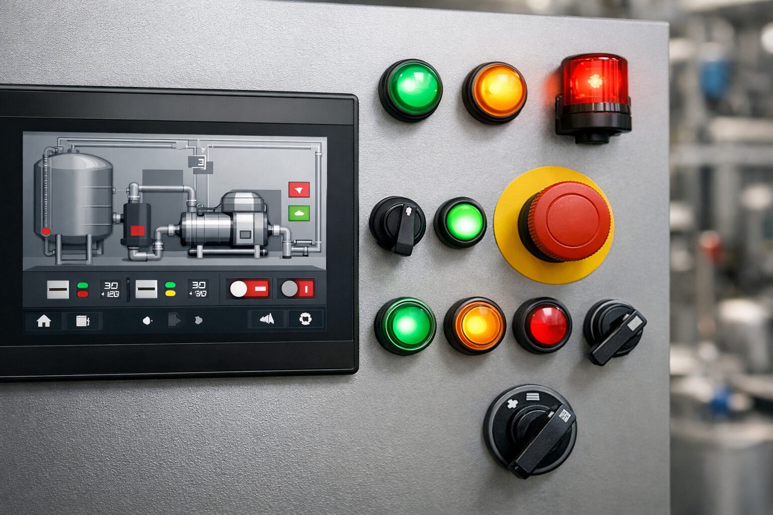 Designing Operator Interfaces for Industrial Control Panels