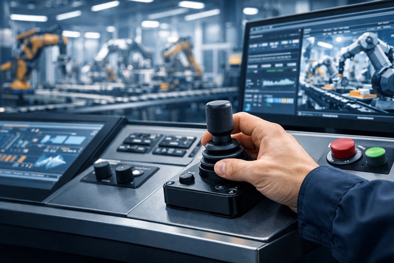 Selecting the Right Joystick for Precision Control Applications